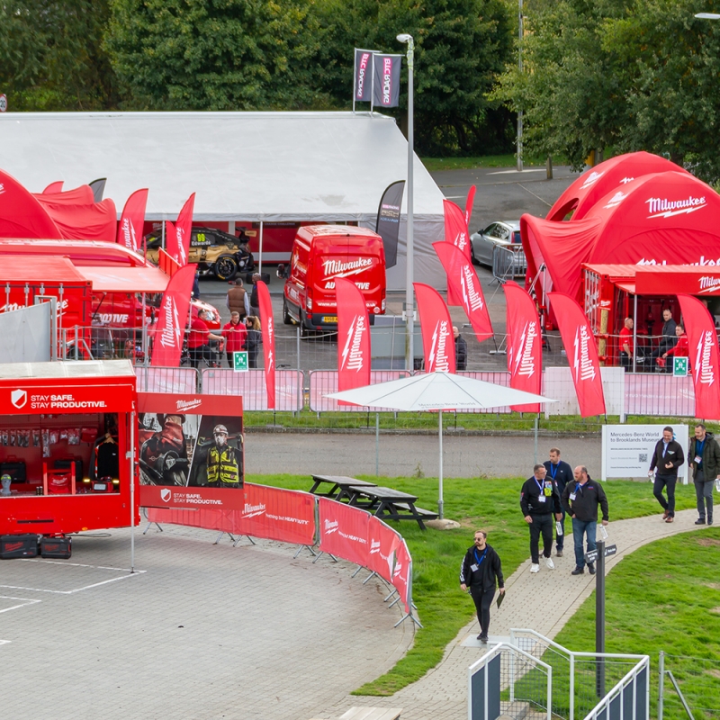 Custom branded event displays from Instant Promotion