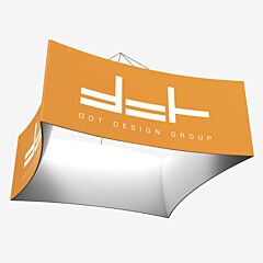  Concave Square Hanging Banner 
