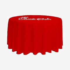 5ft Round Tablecloth - Chick-fil-a