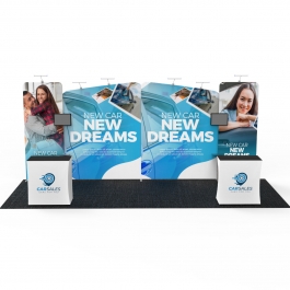 10x20 InstaStretch Booth 4