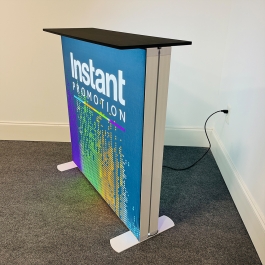 InstaLight Counter | LED Backlit Counter for Trade Shows & Events