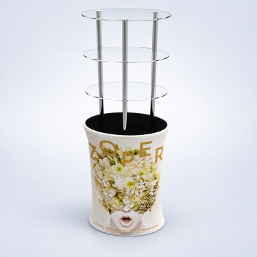 Oval Display Tower