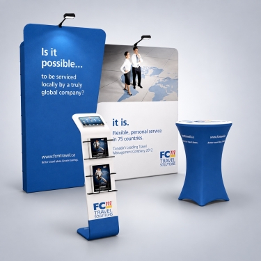 10ft Custom Booth Package N
