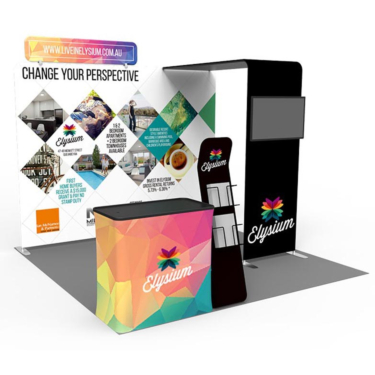 10ft Custom Booth Package M