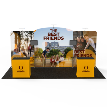 10x20 InstaStretch Booth 1