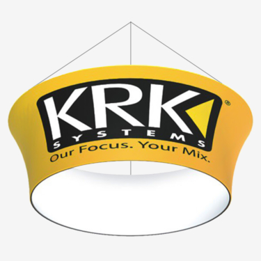 Tappered Circle Banner