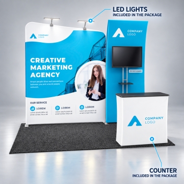 10x10 InstaStretch Booth 3