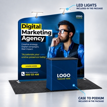 10x10 InstaStretch Booth 6