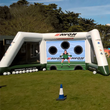 Avon Tires Inflatable Soccer Goal Target