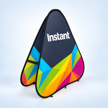 Triangle Pop Out Banner