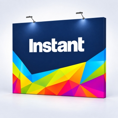 10ft Pop Up Trade Show Event Backdrop
