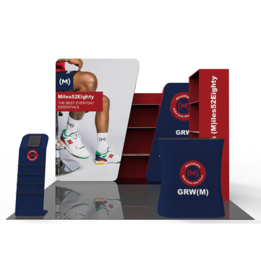 10x10 InstaShelf Booth