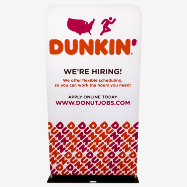 4ft x 7.5ft Tension Fabric Stand