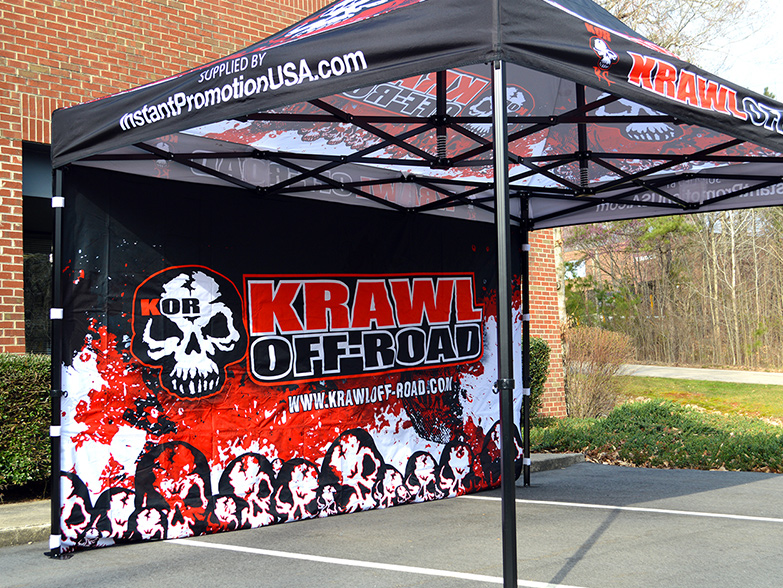 Custom Pop Up Tents with Unlimited Print