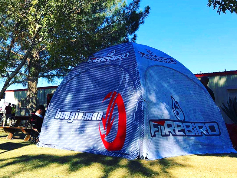 Spider Tent X1 for Firebird Skydiving