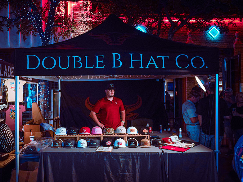 Double B Hat Company | 10x10 Custom Tent Package