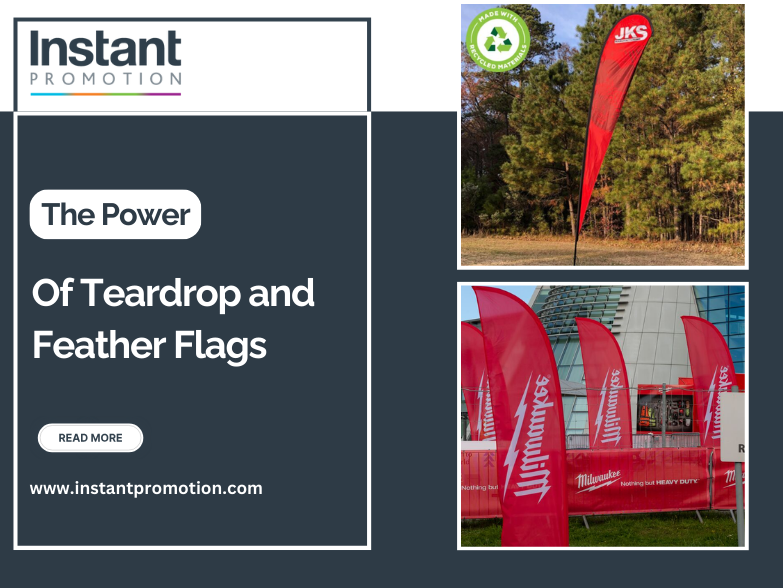 The Power of Teardrop and Feather Flags