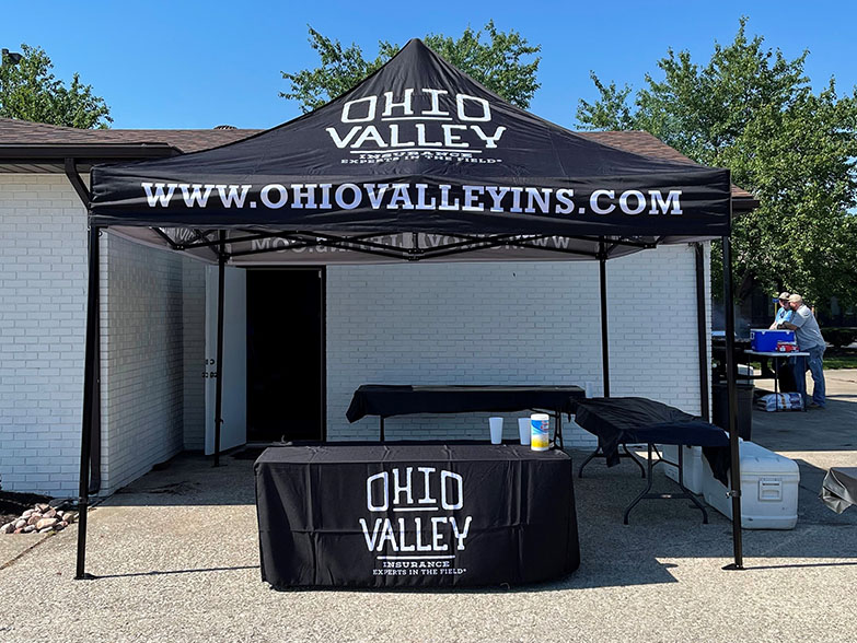 Ohio Valley Insurance 10ft x 10ft Pro Expo Tent