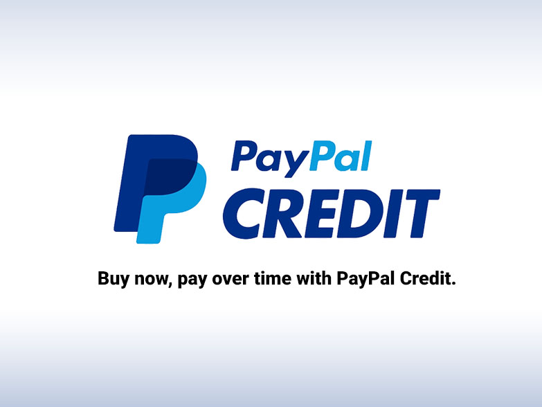 We now offer PayPal Credit
