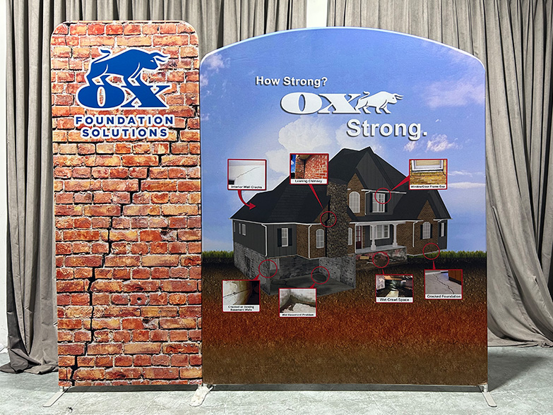 Ox Foundation Solutions & Custom Trade Show Displays!