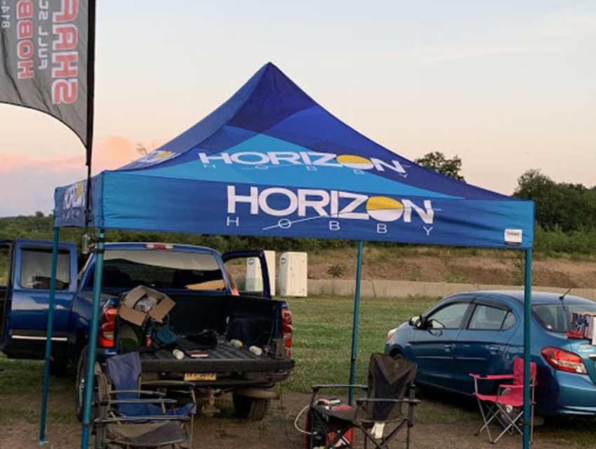 Horizon Hobby's 10x10 Custom Printed Tent Package