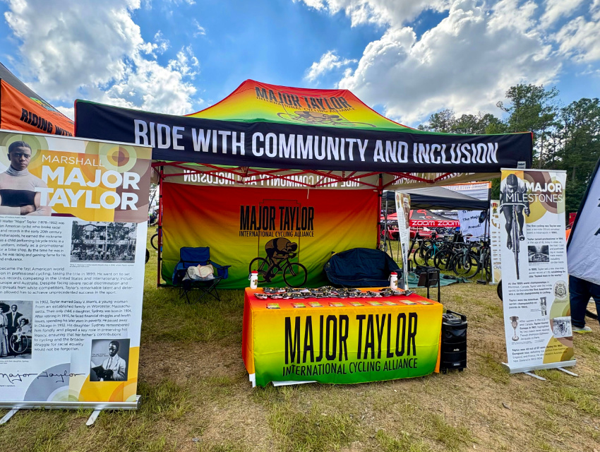 Standing Out with Major Taylor Cycling Club: Custom Tents that Turn Heads