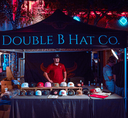 Double B Hat Company | 10x10 Custom Tent Package