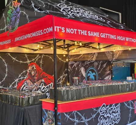 Inside Smoken Promises’ Custom Vendor Pro Cabin Setup