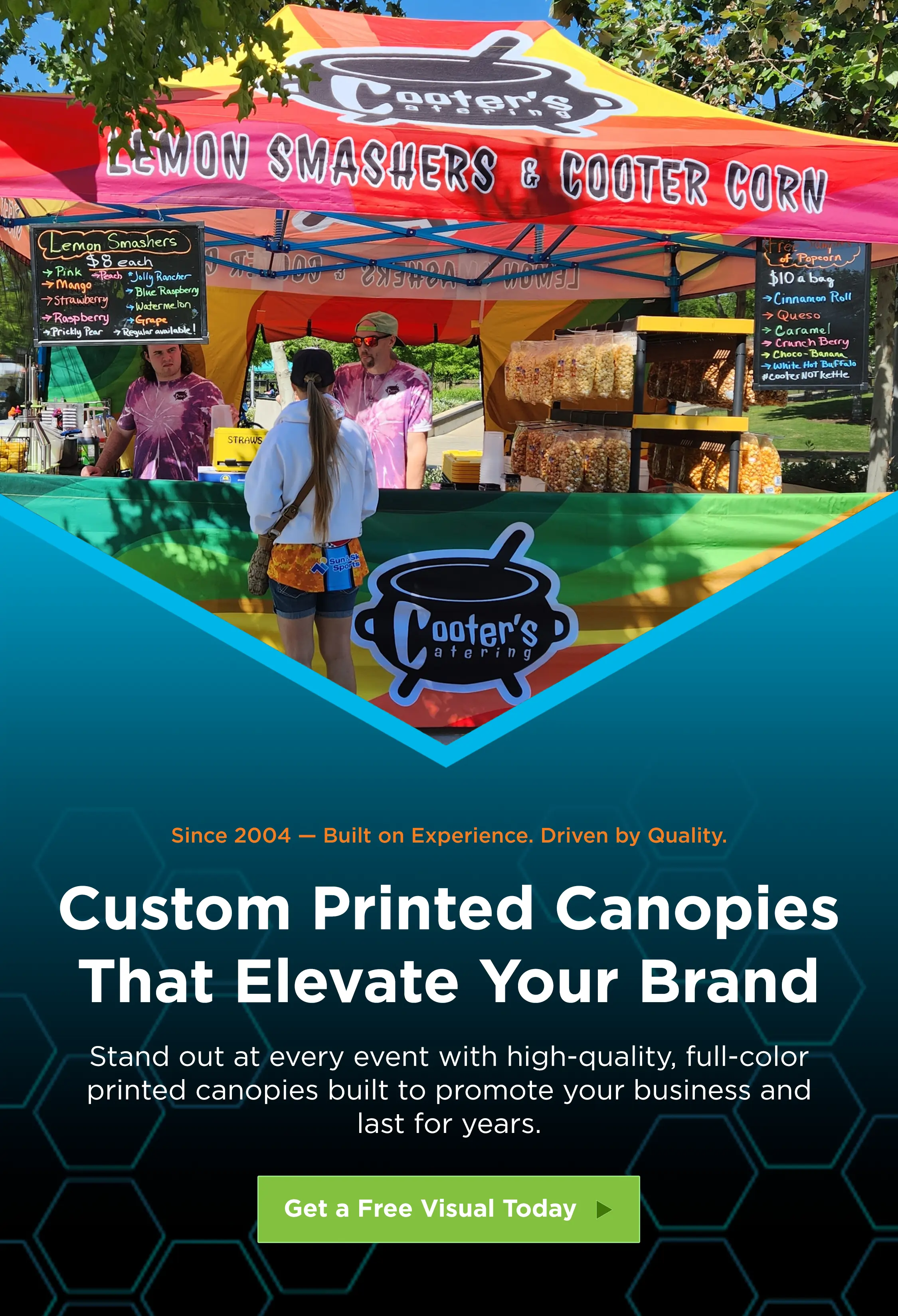 Custom Printed Canopies