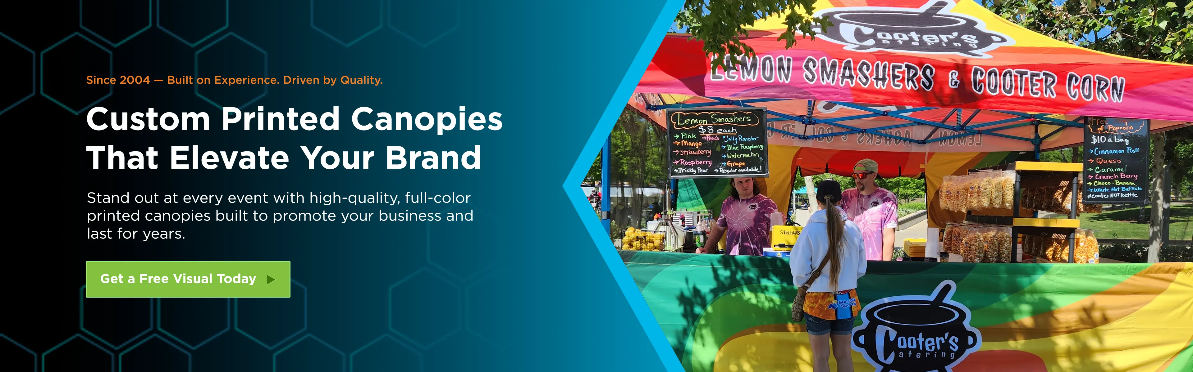 Custom Printed Canopies