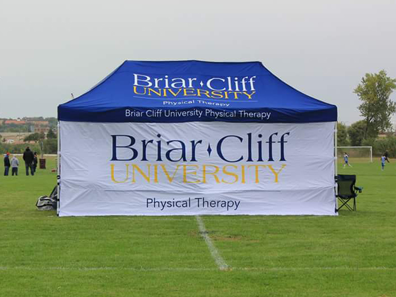 Briar Cliff's Custom 10ft x 20ft Sport Digital Package