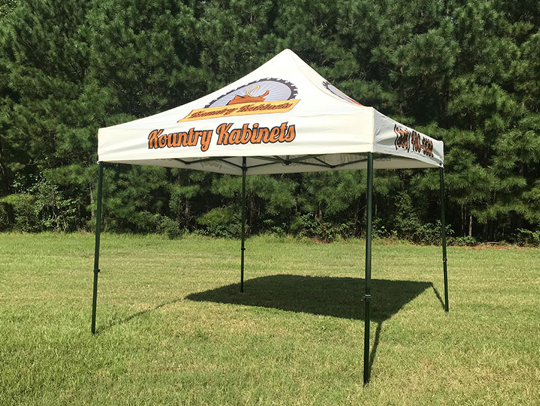 Kountry Kabinets 10ft x 10ft Custom Tent