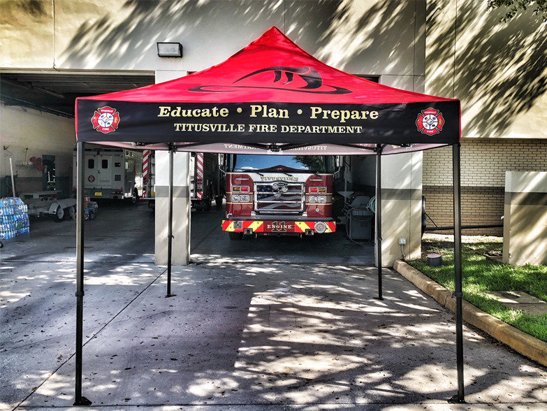 10ft x 10ft Titusville Printed Instant Canopy