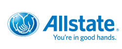 Allstate logo - corporate branding partner