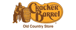 Cracker Barrel logo - outdoor promotional display client
